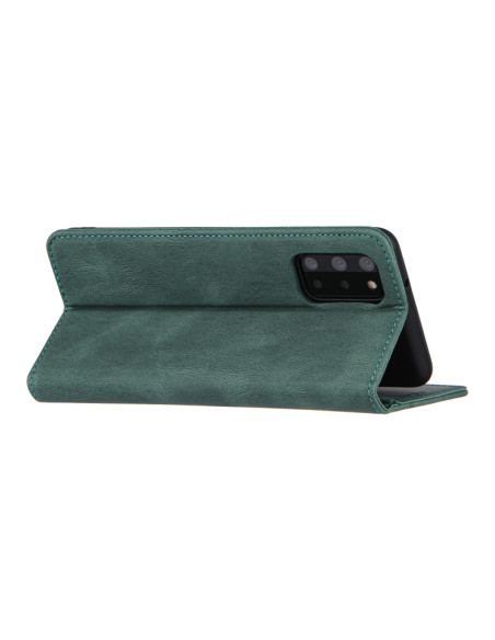 Cover Galaxy A51 4G Pelle Portafoglio Verde | Melacompro