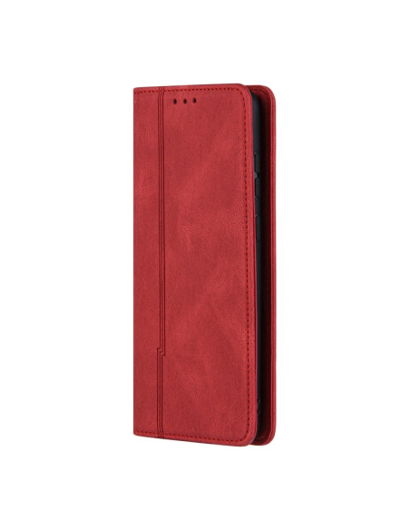 Cover Galaxy A51 4G Pelle Portafoglio Rosso | Melacompro