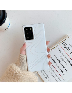 Cover Galaxy A51 TPU Riso Astratto Bianco