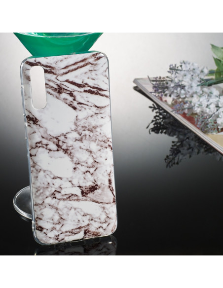Cover Galaxy A50 TPU Marmo Bianco | Melacompro