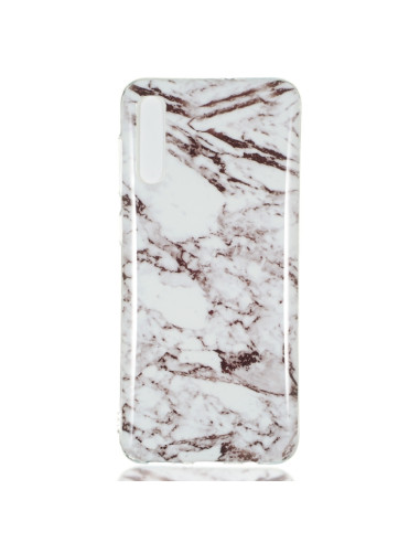 Cover Galaxy A50 TPU Marmo Bianco | Melacompro