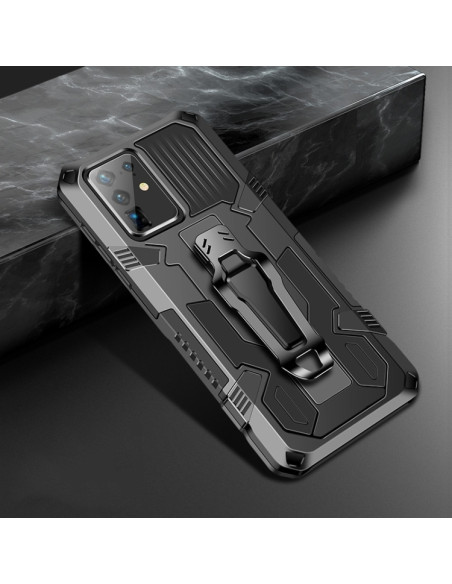 Cover Galaxy A51 5G Antiurto Rosso Nero | Melacompro