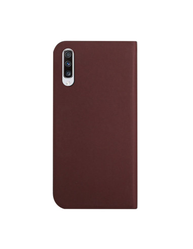 Cover Galaxy A70 Pelle a Libro Verde Menta Marrone | Melacompro