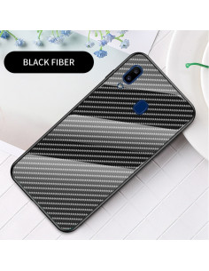 Cover Galaxy A20e Fibra Carbonio Nero Nero fiber | Melacompro 2
