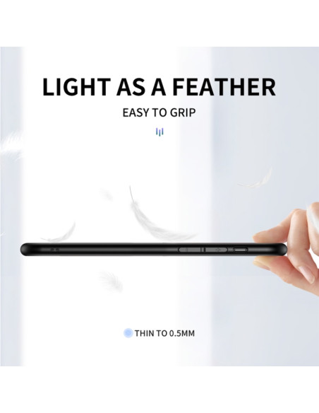 Cover Galaxy A20e Fibra Carbonio Nero Nero fiber | Melacompro