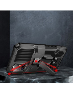 Cover Galaxy A51 5G Antiurto Rosso Coffee | Melacompro 2