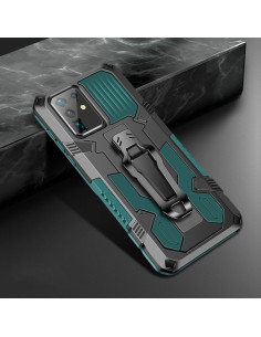 Cover Galaxy A51 5G PC + TPU Antiurto Rosso Army Verde