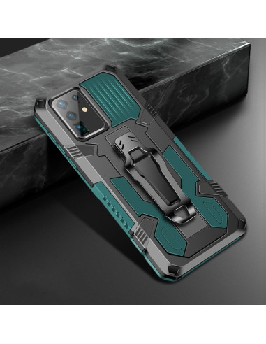 Cover Galaxy A51 5G Antiurto Rosso Army Verde | Melacompro