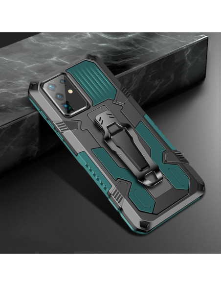 Cover Galaxy A51 5G Antiurto Rosso Army Verde | Melacompro