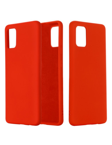 Cover Galaxy A41 Silicone Rosso | Melacompro