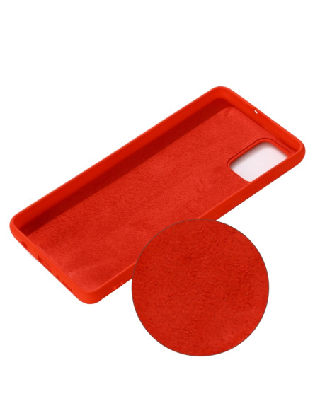 Cover Galaxy A41 Silicone Rosso | Melacompro