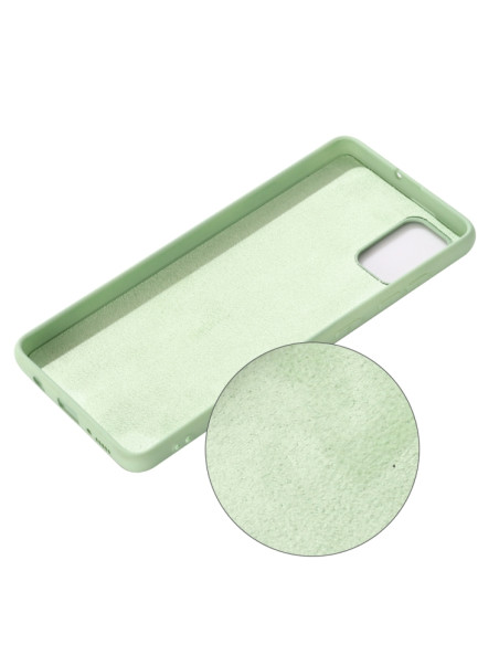 Cover Galaxy A41 Silicone Rosso Verde | Melacompro