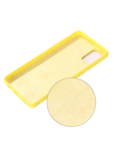 Cover Galaxy A41 Silicone Rosso Giallo | Melacompro