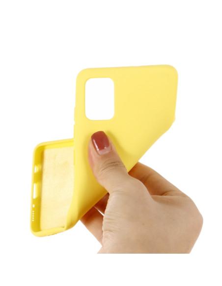 Cover Galaxy A41 Silicone Rosso Giallo | Melacompro