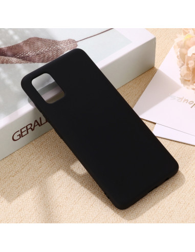 Cover Galaxy A41 Silicone Rosso Nero | Melacompro