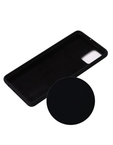 Cover Galaxy A41 Silicone Rosso Nero | Melacompro