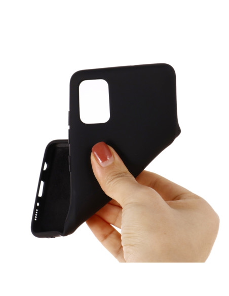 Cover Galaxy A41 Silicone Rosso Nero | Melacompro