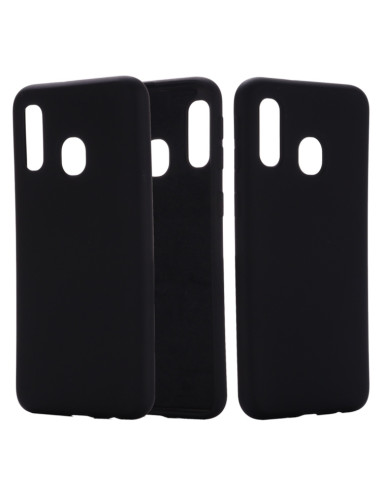 Cover Galaxy A20e Silicone Nero | Melacompro
