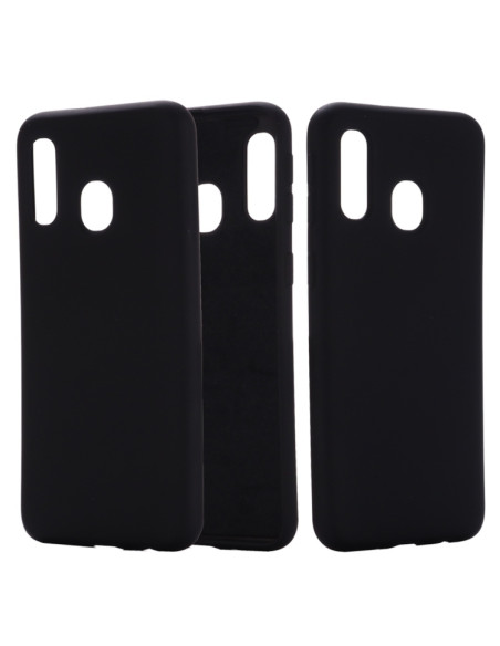 Cover Galaxy A20e Silicone Nero | Melacompro