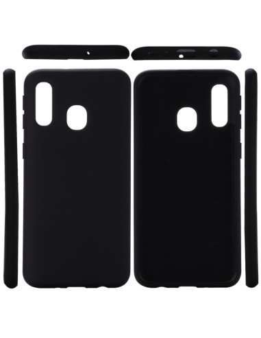 Cover Galaxy A20e Silicone Nero | Melacompro