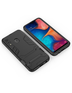 Cover Galaxy A20e PC + TPU Nero | Melacompro 2