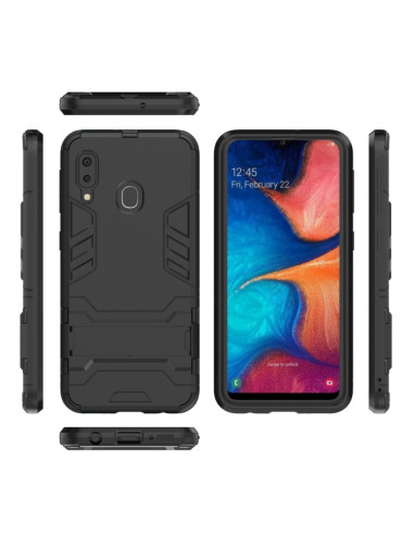 Cover Galaxy A20e PC + TPU Nero | Melacompro