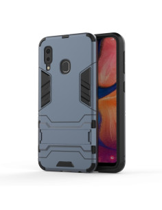 Cover Galaxy A20e PC + TPU Antiurto Nero Blu Navy Blu