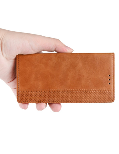 Cover Galaxy A20e Pelle Crazy Horse Nero | Melacompro