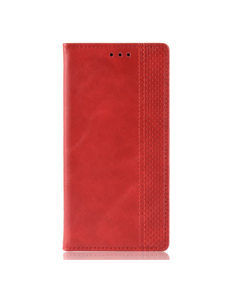 Cover Galaxy A20e Pelle Crazy Horse Rosso | Melacompro