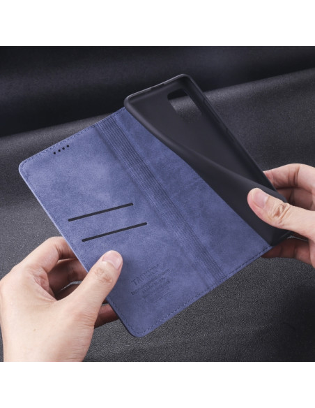 Cover Galaxy A71 PU Leather Rosa Flip Rosso | Melacompro