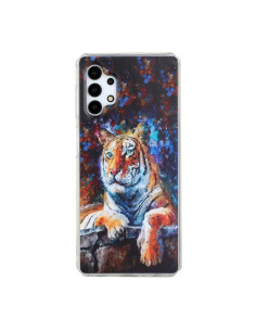 Cover Galaxy A32 5G TPU Antiurto Pittura Tigre