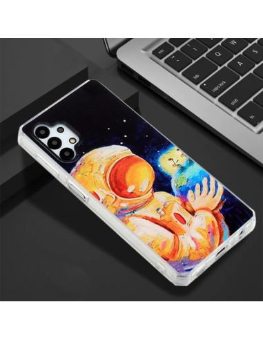 Cover Galaxy A32 5G TPU Astronauta | Melacompro
