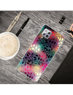 Cover Galaxy A42 5G TPU Antiurto Rami Fluorescenti