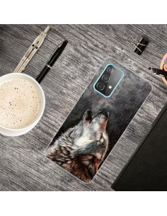 Cover Galaxy A32 5G TPU Antiurto Trasparente Lupo